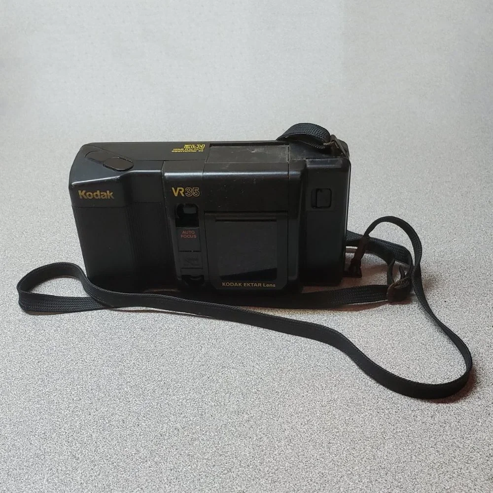 Kodak VR35 35mm Point-and-Shoot Film Camera, As Is (Strap needs Replacement)